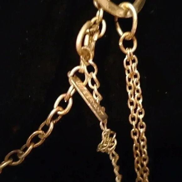 Lane Bryant Long Link and faux stone necklace #bundlefive - Picture 3 of 3